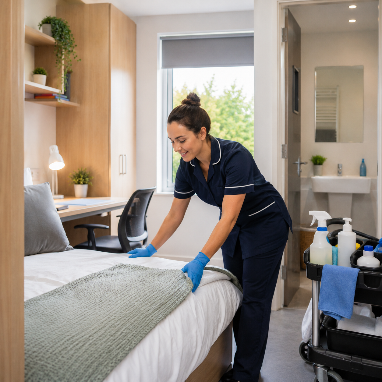 University Student Accommodation Cleaner